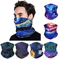 Los mejores  - 6 bandanas multifuncionales elásticas- para prácticas deportivas- yoga- senderismo y motociclismo